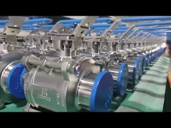 2 vías 3pc PTFE encapsulado en su totalidad válvula de bola de plataforma alta