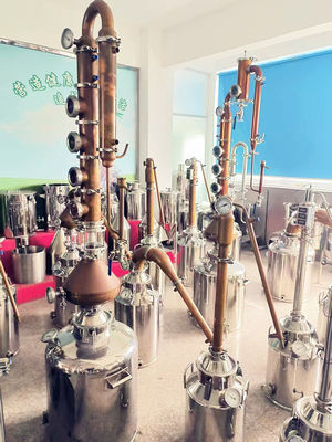 Equipo de destilación de acero inoxidable de 50 litros para hacer whisky y ron de brandy