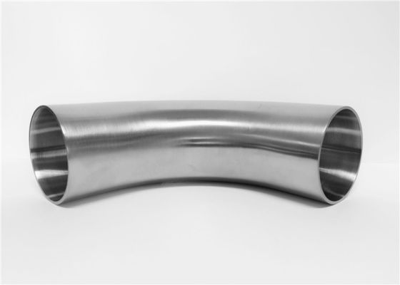 Un buen precio. OEM 90 Grado 304 Acero inoxidable Accesorios de tubería Codo largo igual en línea