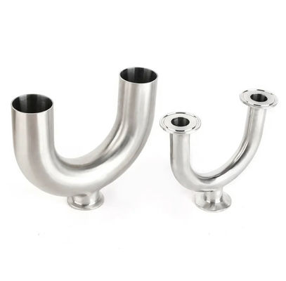 Un buen precio. Tubo U de acero inoxidable sujetado, espejo pulido SS304 accesorios de tee de acero inoxidable en línea