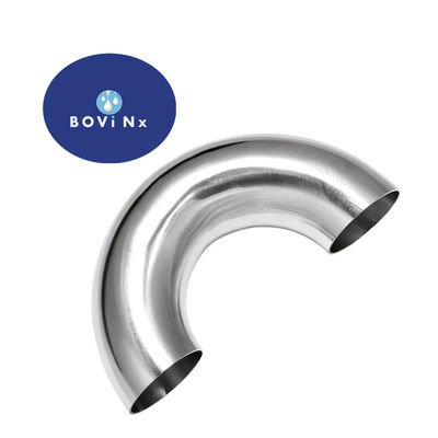 Un buen precio. 180 grados de acero inoxidable Codo Bpe Pipe Fittings Bend S/S 304 316 Estándar de alimentos en línea