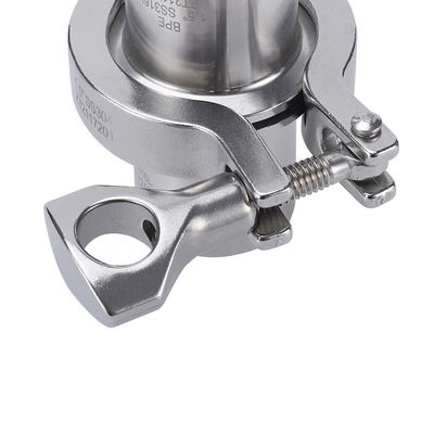 Un buen precio. Conector de ajuste de tubería SS316L de 1,5 pulgadas de instalación rápida BPE Tri Clamp Ferrule en línea