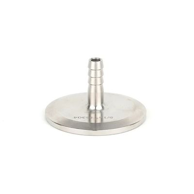Un buen precio. Adaptador de manguera de abrazadera para la industria alimentaria, adaptador de manguera de acero inoxidable sanitario en línea