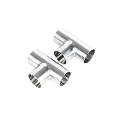 Acero inoxidable 3A.Sms.DIN.BPE Junto de tres pinzas de espejo